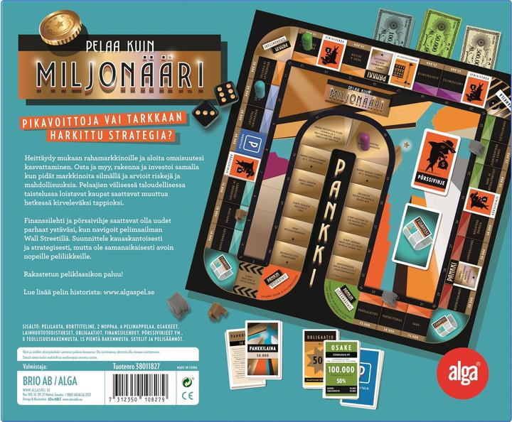 Productafbeelding Alga Pelaa kuin Miljonääri -lautapeli