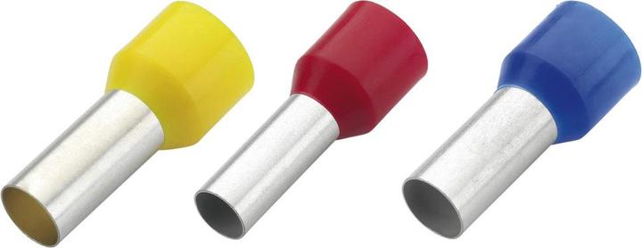 Wetec Insulated wire-end ferrules, cross-section 0.75 mm², length 14 mm, grey