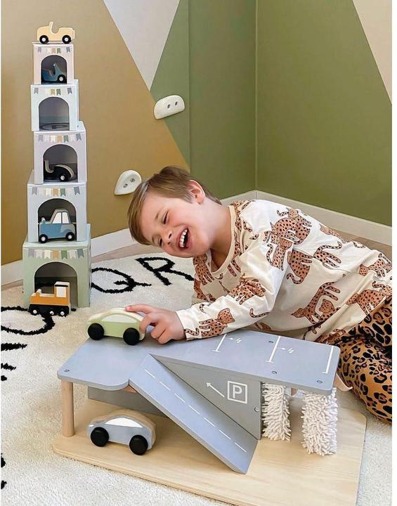 Productafbeelding Jabadabado Speelgoedgarage Garage en autowasplaats (2525)