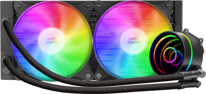 Mars Gaming Kit Watercooling Aio Ml-One RGB - 240mm (Noir)