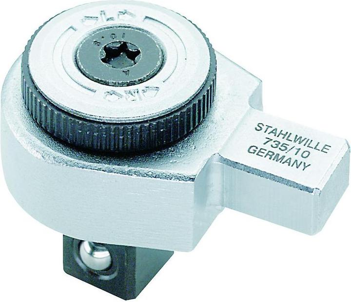 Image du produit Stahlwille Cliquet à emboîtement à denture fine | 735/20 (1/2", 300 Nm)