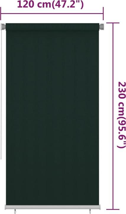 Image du produit vidaXL Store roulant (120 x 230 cm)
