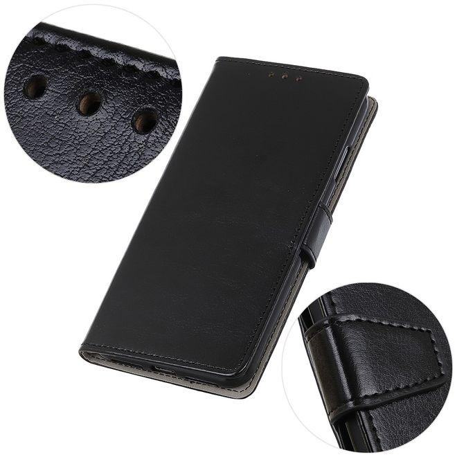 Produktbild MU Classic Crazy Horse Leder Bookcover Series (LG Q60)