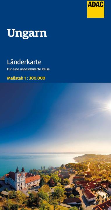Actual product image Länderkarte Ungarn 1:300.000