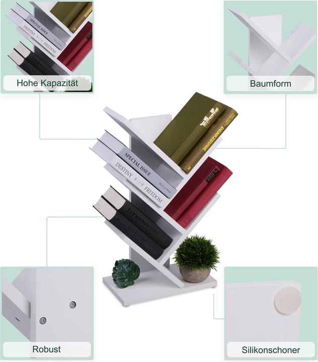 Actual product image Relaxdays Bookshelf