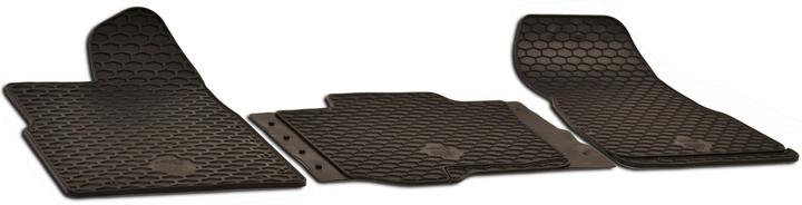 Image du produit Walser Tapis caoutchouc pour Ford Custom Tourneo BJ 13 dato, Custom Transit BJ 13 dato, Transit BJ 14 dato (1 jeu de 3 tapis de sol)