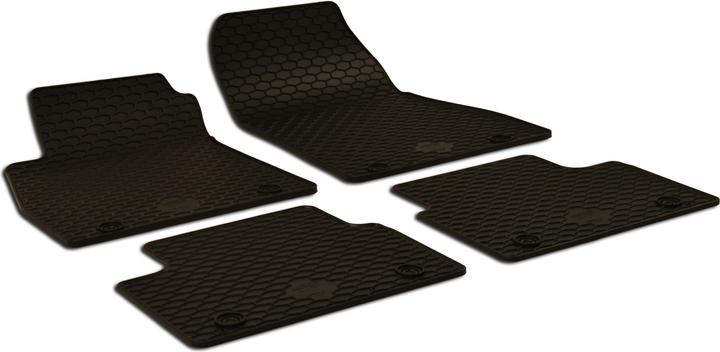 Image du produit Walser Tapis en caoutchouc pour Opel Insignia A, 2005-2012, tapis de voiture en caoutchouc (2 tapis avant + 2 tapis arrière)