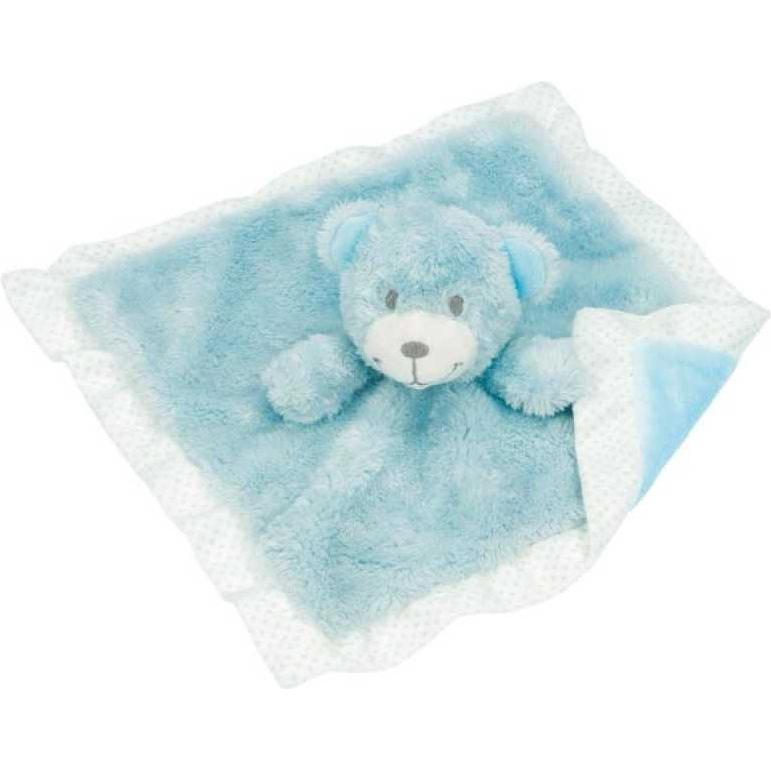Thumbnail - Goki, Schmusetuch, Kuscheltuch Bär hellblau