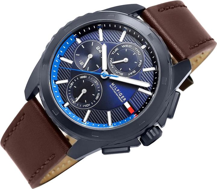 Produktbild Tommy Hilfiger Walker Herrenuhr 1710632 + BOX (44 mm)