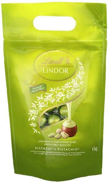 Actual product image Lindt Lindor balls pistachio (1000 g)