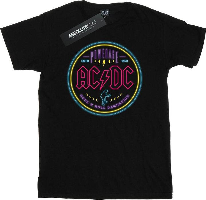 Produktbild AC/DC Circle Neon TShirt (S)