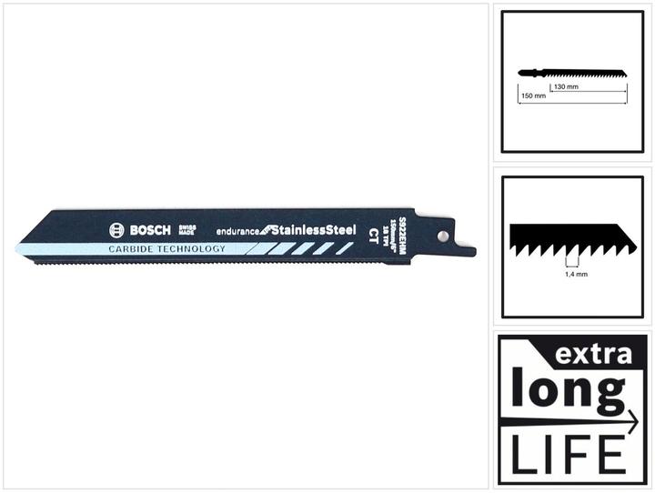 Produktbild Bosch Professional Zubehör Säbelsägeblatt S 922 EHM, Endu