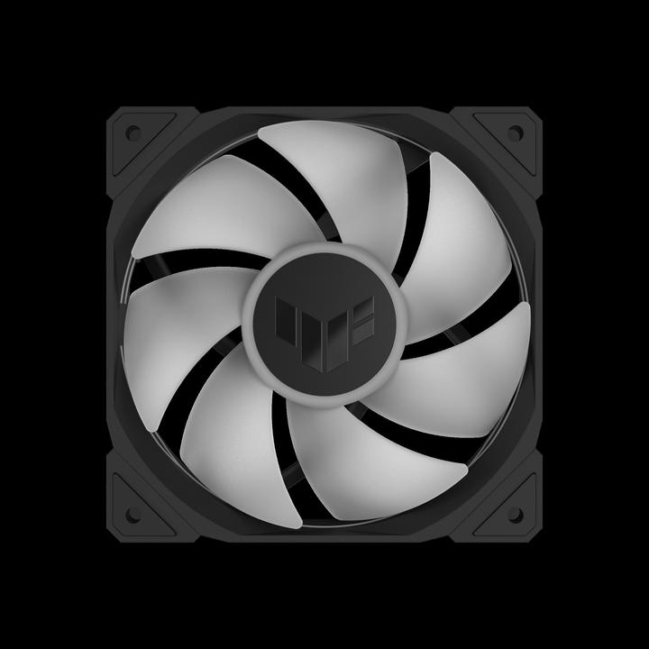 Produktbild ASUS Fan TUF GAMING TR120 FAN ARGB BLK 3IN1 (120 mm, 3 x)