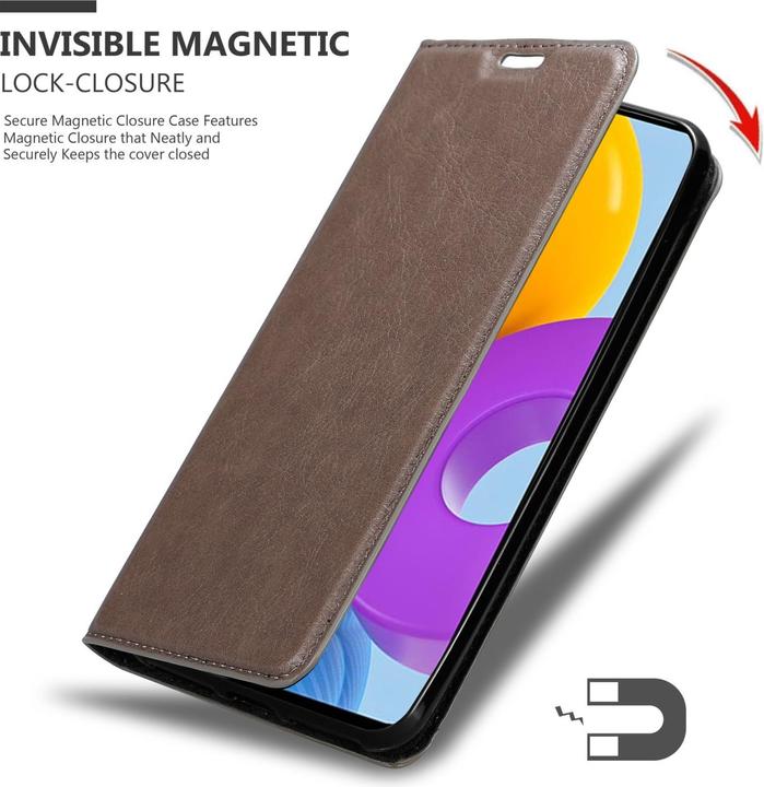 Produktbild Cadorabo Book Invis. Magnet Hülle (Samsung Galaxy M52 5G)