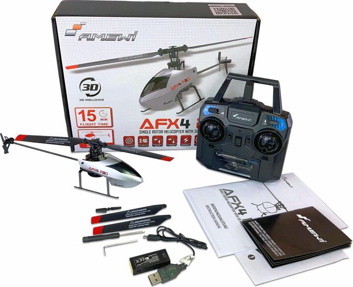 Immagine prodotto Amewi Elicottero AFX4 R3D, 4 canali RTF