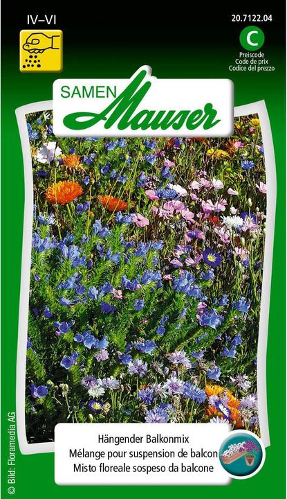 Produktbild Samen Mauser Hängender Balkonmix (Blumensamen)