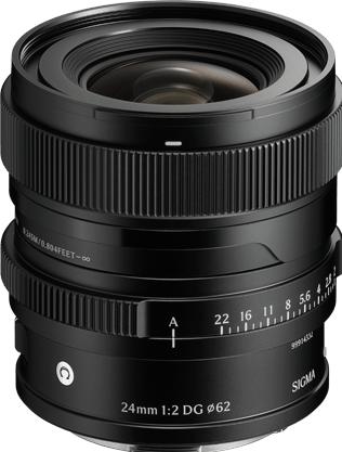 Actual product image Sigma 24mm F2,0 DG | Contemporary (Sony-E) (Black) (full size)