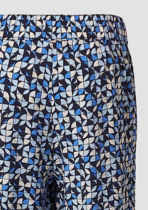 Actual product image S.Oliver Hose Strukturierte Culotte mit Elastikbund und Eingrifftaschen (40)