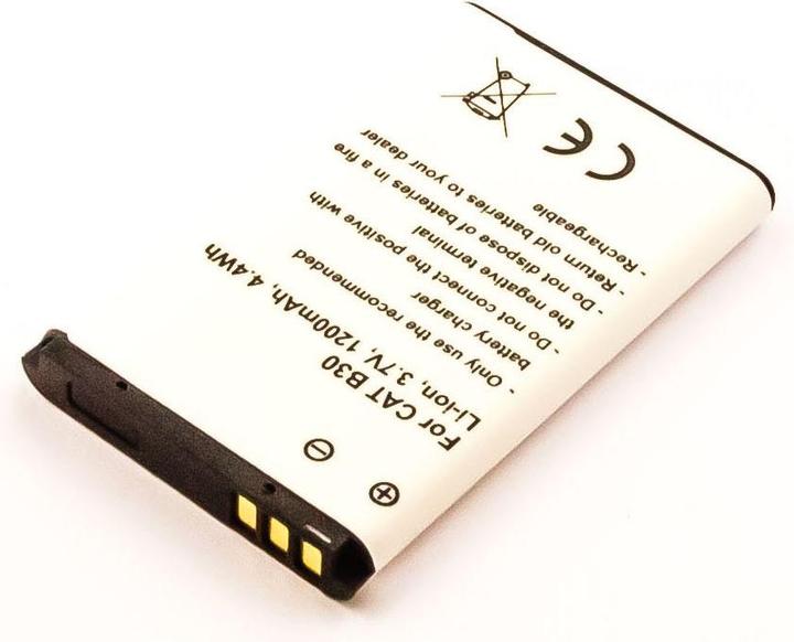 Actual product image AGI 37229 - Battery/Battery - Caterpillar - CAT B30 - Black - Lithium-Ion (Li-Ion) -