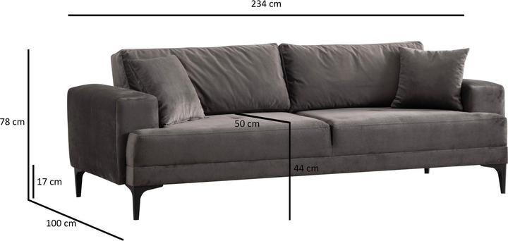 Produktbild Atelier del Sofa Astana (3-Sitzer)
