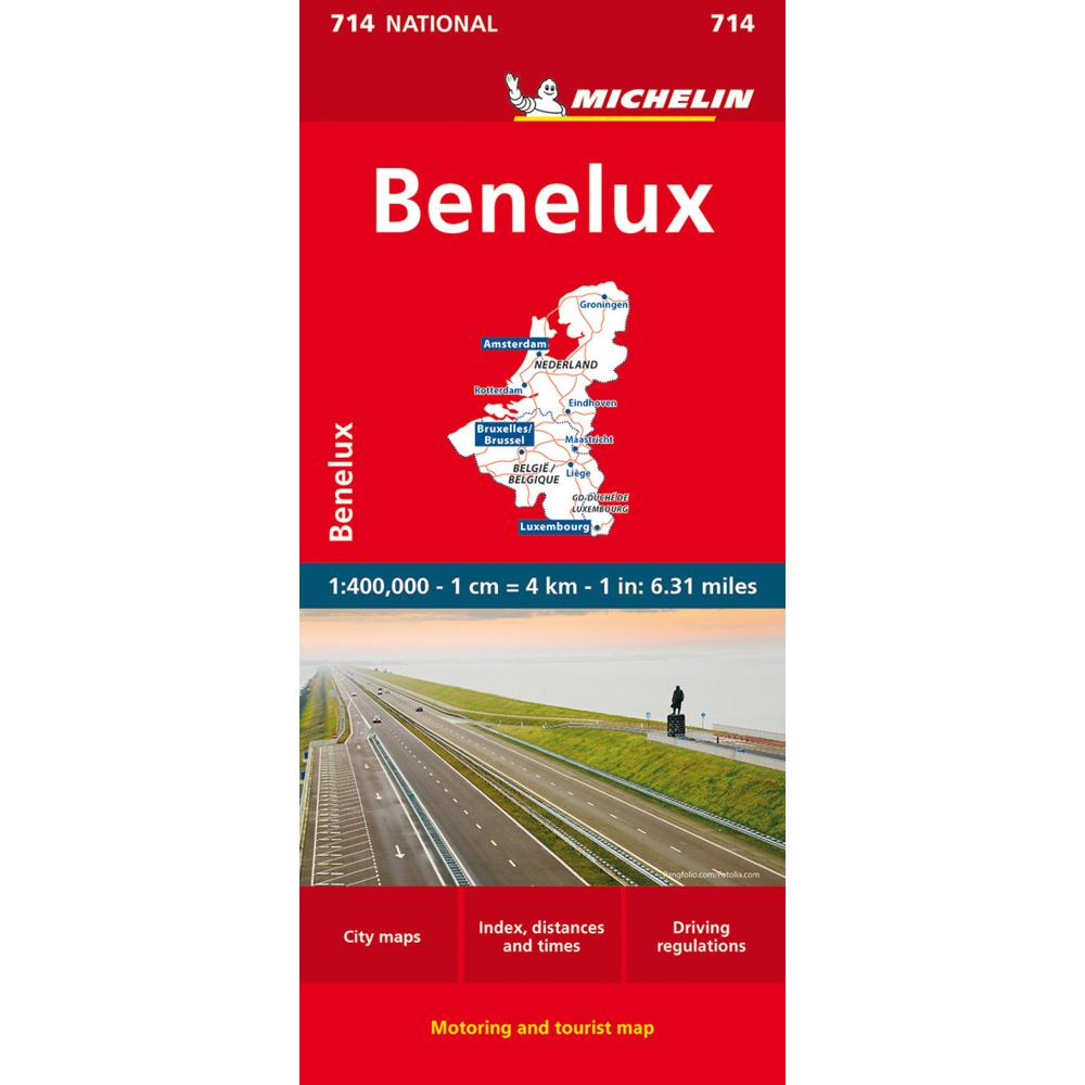 Michelin Benelux, Landkarte