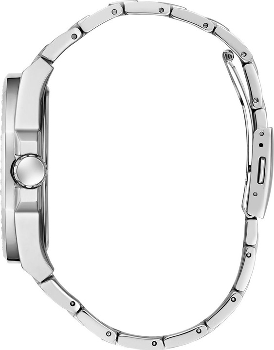 Immagine prodotto Guess P SLV CS W/ CRYS / BLK GLITZ MF DL / P SLV BRCT W/ CRYS Orologio da polso (46 mm)