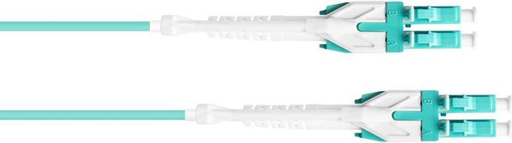 Produktbild Good Connections Patchkabel LWL Duplex OM3 (Multimode, 50/125) LC/LC, UNIBOOT, LSZH, austauschbare Polarität, Entrieg (2 m)