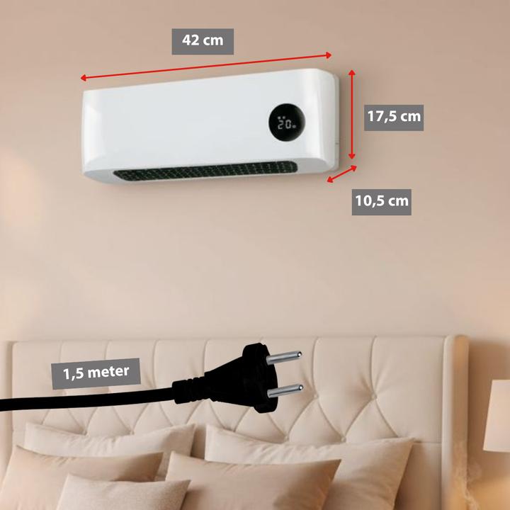 Actual product image alpina Wandheizgerät (1000 W)