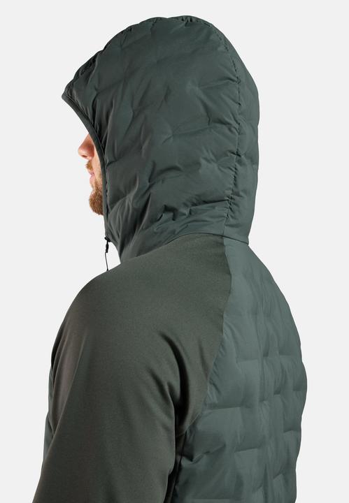 Actual product image Odlo Zeroweight Insulator Hybrid Mid Layer mit Kapuze und Reissverschluss (M)