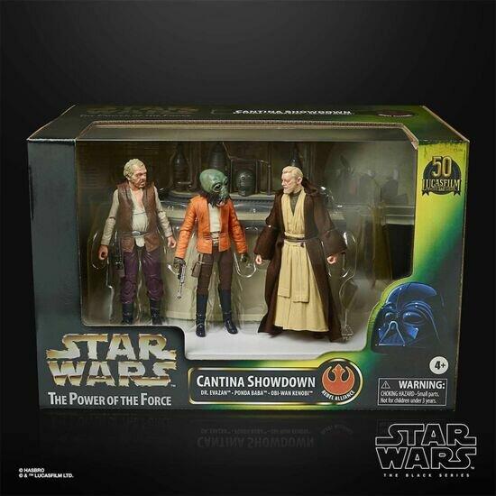 Hasbro Star Wars Black Series Die Macht der Macht Cantina Showdown Pack Figur 15cm