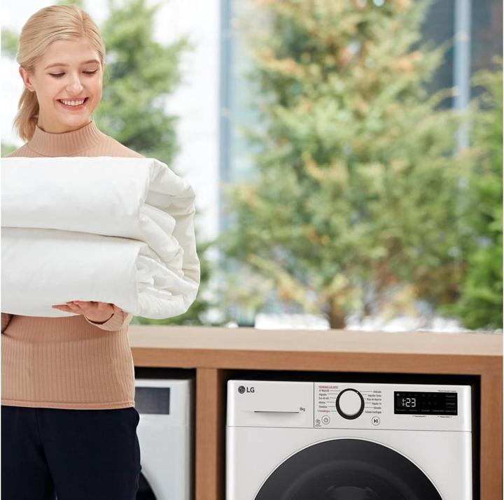 Actual product image LG F2WR5S08A0W (8 kg, Left)