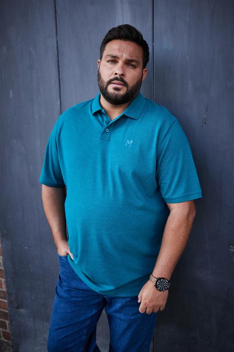Actual product image Men+ Poloshirt, Basic, Piqué, Halbarm (6XL)