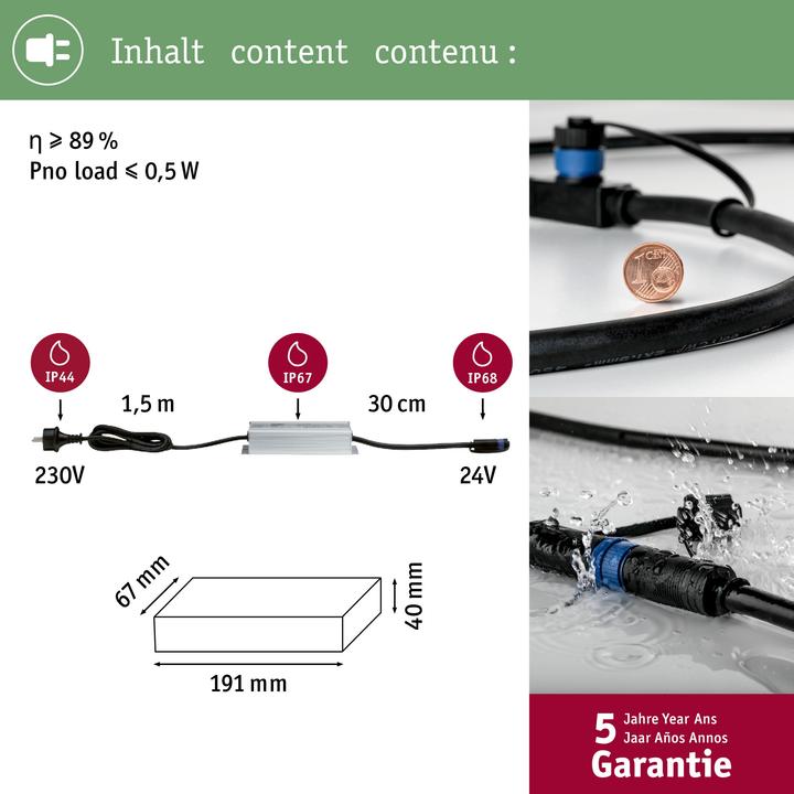 Produktbild Paulmann Outdoor Plug & Shine Power Supply