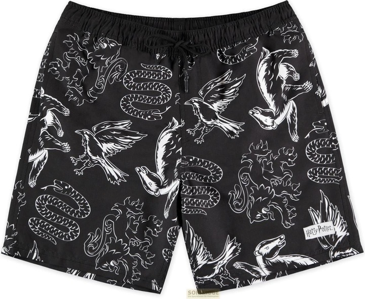 Image du produit Cotton Division HARRY POTTER - Symboles - Short de Bain (M) (M)