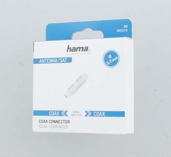 Image du produit Hama Connecteur coaxial, à pincer (Fiches et connecteurs)