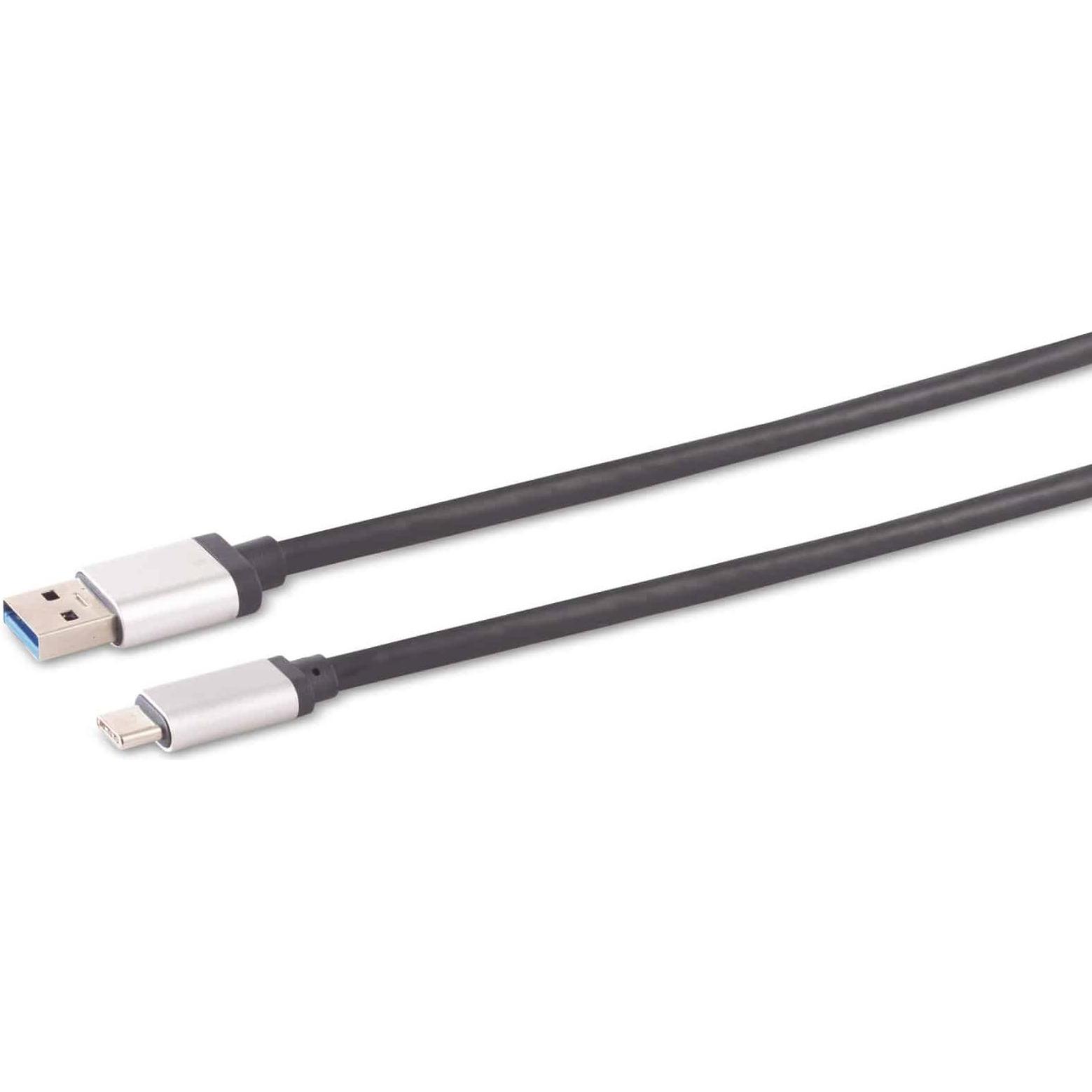 Shiverpeaks S/CONN maximum connectivity Home Cinema USB 3.0 Anschlusskabel, USB-A Stecker auf USB-C Stecker, 0,5 (0.50 m...
