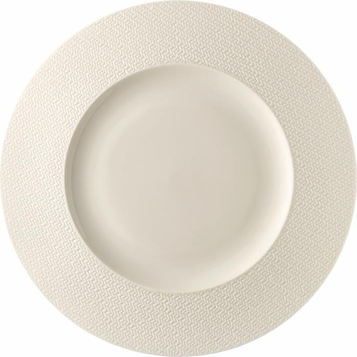 Rosenthal Kumi - White tone - Speiseteller 28 cm Fahne (1x, 27.80 cm)