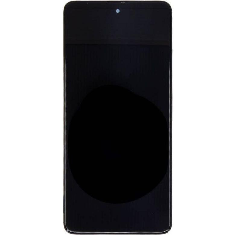 Samsung LCD display + Touch Unit + Front Cover A515 Galaxy A51 Black (Display, Samsung Galaxy A51), 