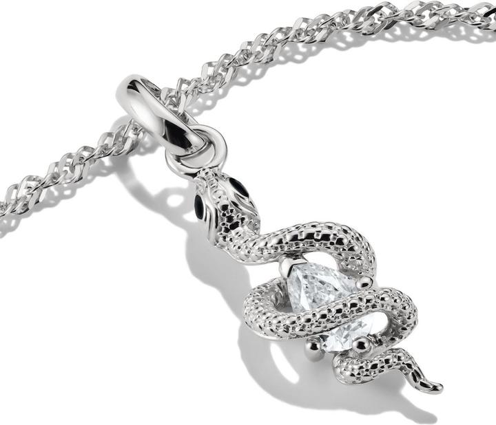 Produktbild Thomas Sabo Charm-Anhänger Schlange mit Stein Connect Silber (Silber 925, Emaille)