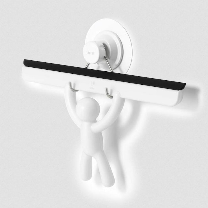 Actual product image Umbra BUDDY Adhesive Squeegee, white