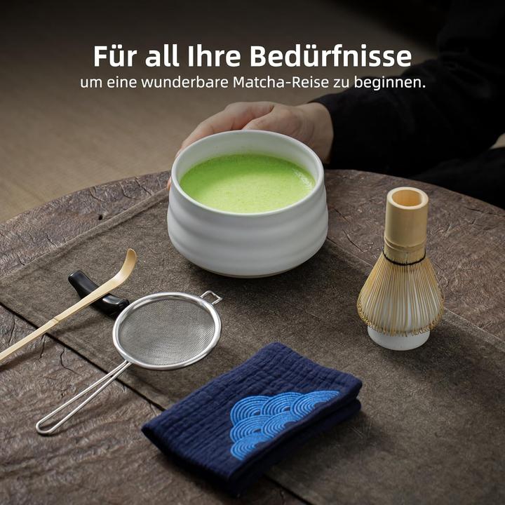 Produktbild Teanagoo 7-teiliges Matcha Tee-Set mit Besen und Zubehör