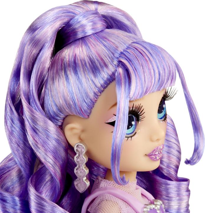 Actual product image Nobrand Rainbow High Crystal Fashion Doll Violet