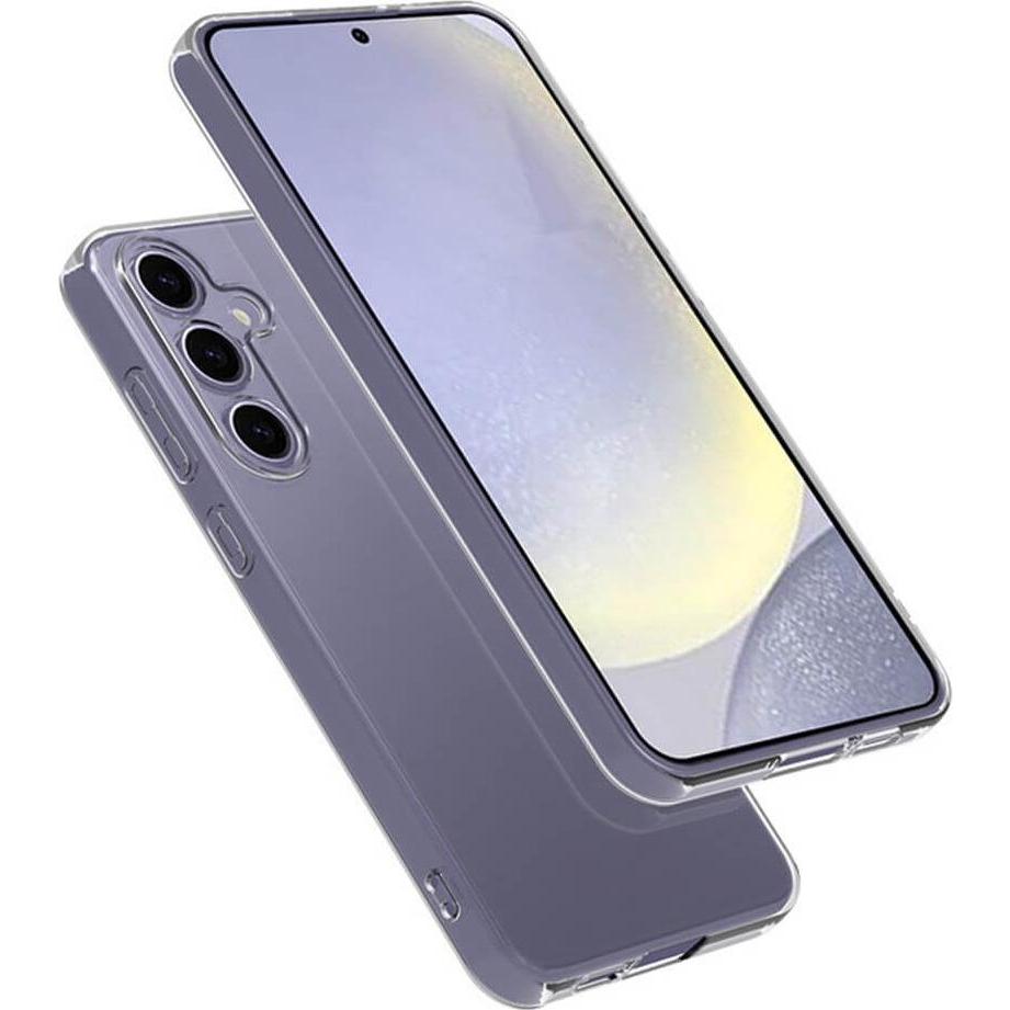 Thumbnail - Cover-Discount FE - Silikon Gummi Case transparent (Samsung Galaxy S24 FE), Smartphone Hülle, Transparent