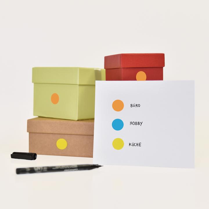 Image du produit Avery Points de marquage orange fluorescent