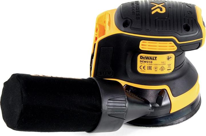 Productafbeelding DeWalt DCW 210 (Excentrische schuurmachine, 210 W)