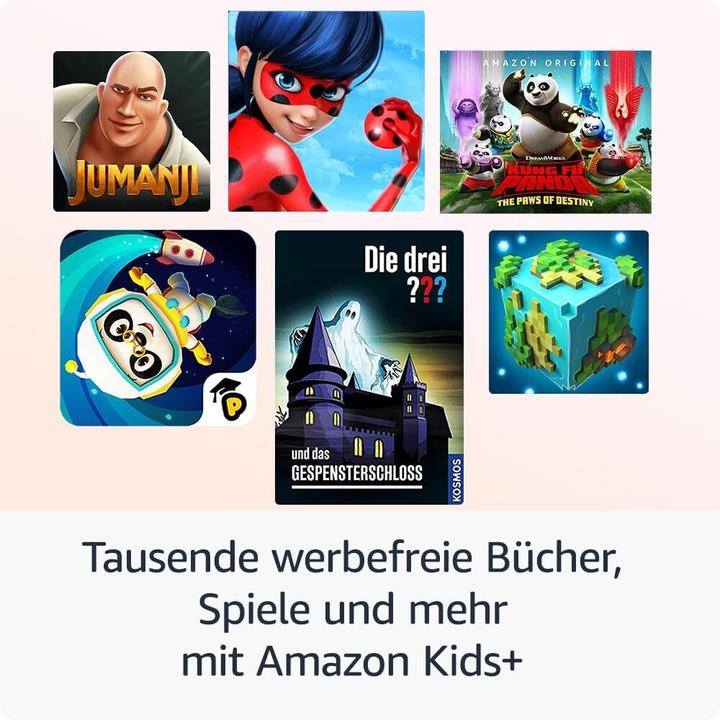 Actual product image Amazon Fire HD 8 Kids Pro (2024) (WLAN only, 7.99", 32 GB, Blue)
