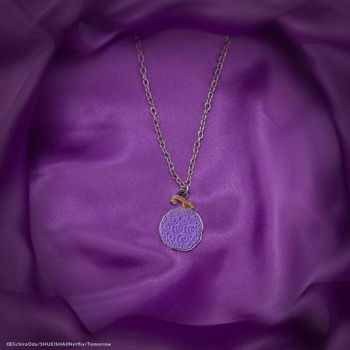 Immagine prodotto Cinereplicas Collana e ciondolo Gum-Gum Fruit di One Piece (Gum-Gum alla frutta)