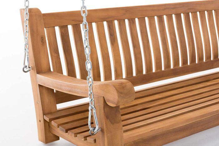 Immagine prodotto Swisshandel24 Panca a dondolo Joyce 220 cm, teak