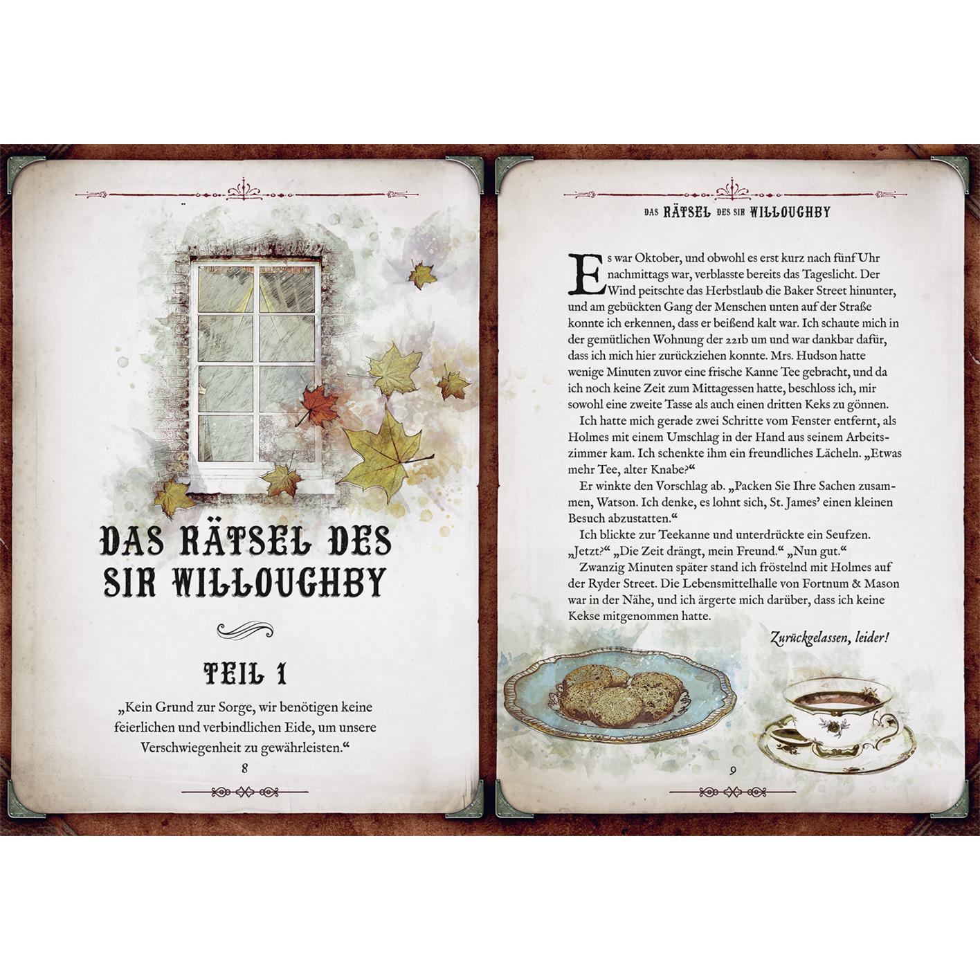 Thumbnail - Die rätselhaften Abenteuer des Sherlock Holmes, Kinderbücher von Tim Dedopulos