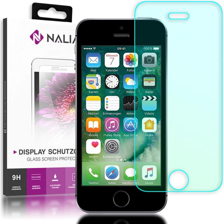 Produktbild Nalia Schutzglas (1 Stück, Apple iPhone SE, Apple iPhone 5)